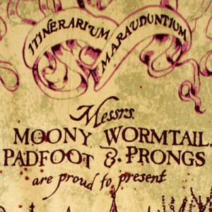 The Marauders’ Map from HARRY POTTER AND THE PRISONER OF AZKABAN | ©2004 Warner Bros.