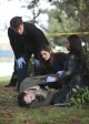 Nathan Fillion, Stana Katic and Tamala Jones in CASTLE - Season 3 - "Murder Most Fowl" | © 2010 ABC/Adam Larkey