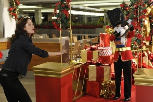 Joanne Kelly in WAREHOUSE 13 - Season 2 - "Secret Santa" | ©2010 NBC Universal