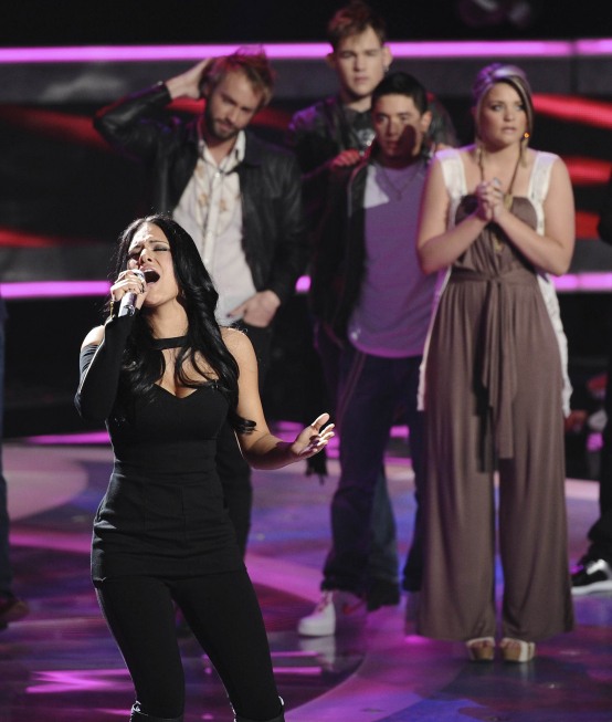 AMERICAN IDOL: Pia Toscano is american idol pia eliminated. AMERICAN IDOL: Pia Toscano is