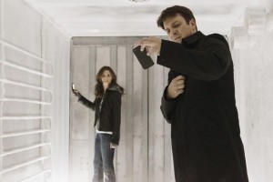 Stana Katic and Nathan Fillion in CASTLE - Season 3 - "Countdown" (Part 2) | ©2010 ABC/Karen Neal
