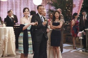 Chyler Leigh, Jesse Williams and Sandra Oh in GREY'S ANATOMY - Season 7 - "White Wedding" | ©2011 ABC/Richard Cartwright