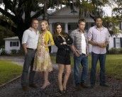 Scott Porter, Jaime King, Rachel Bilson, Wilson Bethel and Cress Williams in HART OF DIXIE - Season 1 | ©2011 The CW/Mathieu Young