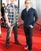 Damien Haas and Doug Brochu at the World Premiere of REAL STEEL | ©2011 Sue Schneider