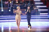 Nancy Grace and Tristan Macmanus in DANCING WITH THE STARS - Season 13 - Week 8 - "Instant Jive Night" | ©2011 ABC/Adam Taylor