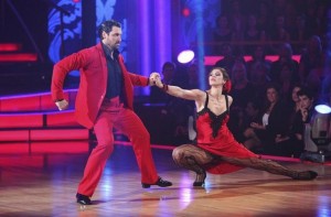 Maksim Chmerkovskiy and Hope Solo on DANCING WITH THE STARS - Season 13 - Week 9 | ©2011 ABC/Adam Taylor