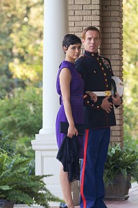 Morena Baccarin and Damian Lewis in HOMELAND - Season 1 | ©2011 Showtime/Kent Smith