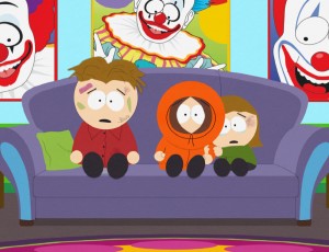 Kenny and his siblings in protective care on SOUTH PARK - Season 15 - "The Poor Kid" | ©2011 Comedy Central