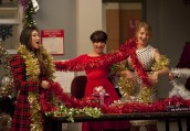 Jenna Ushkowitz, Lea Michele and Dianna Agron in GLEE - Season 3 - "Extraordinary Christmas" | ©2011 Fox/Adam Rose