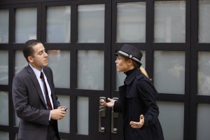 Kirk Acevedo and Maria Bello in PRIME SUSPECT - Season 1 - "Pilot" | ©2011 NBC/Patrick Harbon