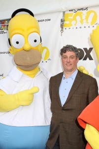 Homer Simpson and Al Jean at THE SIMPSONS Ultimate Fan Marathon Challenge Kick-Off in celebration of the 500th episode | ©2012 Sue Schneider Homer Simpson and Al Jean at THE SIMPSONS Ultimate Fan Marathon Challenge Kick-Off in celebration of the 500th episode | ©2012 Sue Schneider