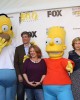 Marge Simpson, Maggie Simpson, Homer Simpson, Al Jean, Nancy Cartwright, Bart Simpson, Yeardley Smith and Lisa Simpson at THE SIMPSONS Ultimate Fan Marathon Challenge Kick-Off in celebration of the 500th episode | ©2012 Sue Schneider