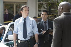 Jason Isaacs and Wilmer Valderrama in AWAKE - Season 1 | ©2012 NBCUniversal/Lewis Jacobs