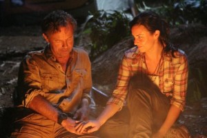 Bruce Greenwood and Katie Featherston in THE RIVER - Season 1 - "Doctor Emmet Cole" | ©2012 ABC/Mario Perez