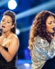 Angie Johnson, Cheesa Laureta fight it out on THE VOICE - Season 2 - "Let The Battle Rounds Begin" | ©2012 NBC/Lewis Jacobs