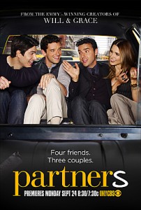 PARTNERS poster - Season 1 | ©2012 CBS