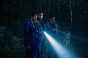 Gil McKinney as Henry, Jared Padalecki as Sam, and Jensen Ackles as Dean on SUPERNATURAL "As Time Goes By" | (c) 2013 Ed Araquel/The CW