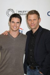 Robbie Amell, and Mark Pellegrino at the CW night - showcasing THE TOMORROW PEOPLE at The Paley Center For Media Celebrates the Fall TV Season | ©2013 Sue Schneider