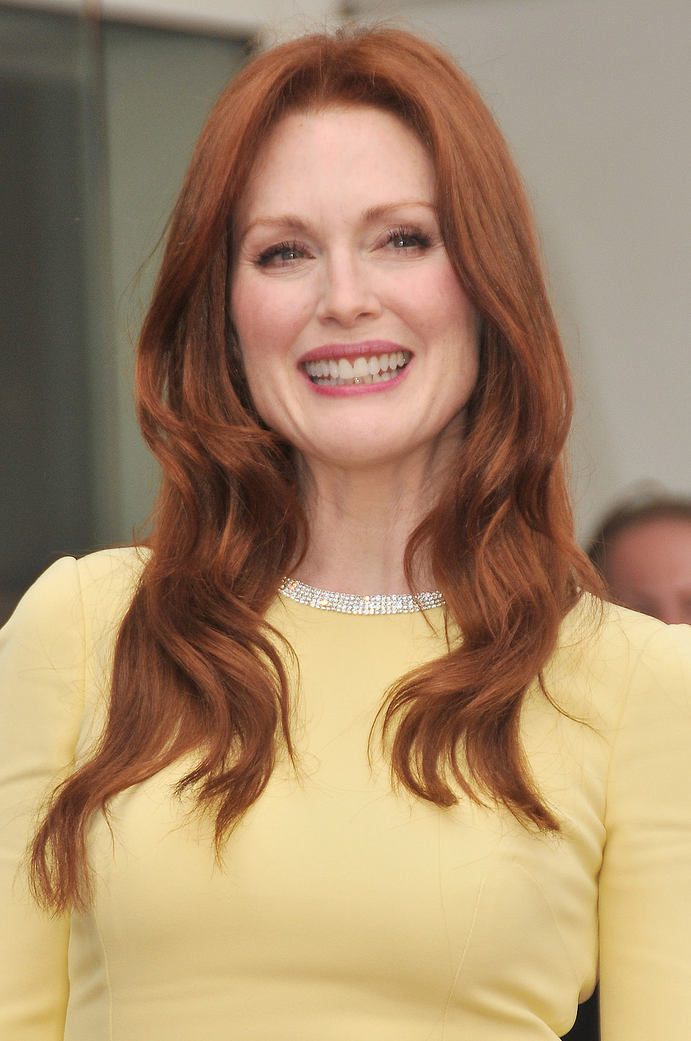 Julianne Moore at the 2,507th Star for Julianne Moore on the Hollywood