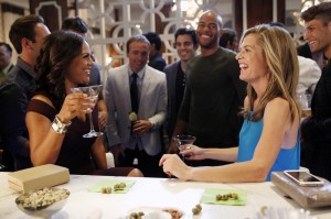 Lenora Crichlow and Maggie Lawson in BACK IN THE GAME - Season 1 - "The Change Up"  | ©2013 ABC/Peter "Hooper" Stone