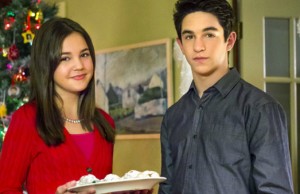 Bailee Madison and Zachary Gordon in PETE'S CHRISTMAS | ©2013 Hallmark Channel