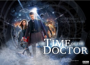 Jenna Coleman as Clara and Matt Smith as The Doctor in DOCTOR WHO Christmas Special  - "The Time of the Doctor" | ©2013 BBC America
