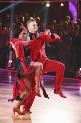 Cheryl Burke and Drew Carey in DANCING WITH THE STARS - Season 18 - Week 6 | ©2014 ABC/Adam Taylor
