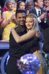 Alfonoso Ribeiro and his partner Witney Carson win DANCING WITH THE STARS - Season 19 | ©2014 ABC/Kelsey McNeal