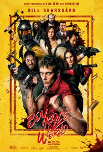 BOY KILLS WORLD movie poster | ©2024 Lionsgate