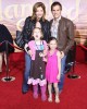 Melinda McGraw and husband Steve Pierson and family at the World Premiere of TANGLED