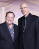 John Lasseter and Roy Conli at the World Premiere of TANGLED