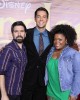 Joshua Gomez, Zachary Levi and Yvette Nicole Brown at the World Premiere of TANGLED
