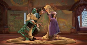 Flynn and Rapunzel in TANGLED | © 2010 Disney Enterprises, Inc.