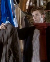 David Tennant as the Doctor in DOCTOR WHO - “The Christmas Invasion” | © BBC