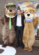 Director Eric Brevig and Yogi Bear and Boo Boo at the Los Angeles Premiere of YOGI BEAR | 2010 © Sue Schneider