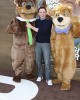 Nate Corddry and Yogi Bear and Boo Boo at the Los Angeles Premiere of YOGI BEAR | 2010 © Sue Schneider