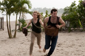 Piper Perabo and Eion Bailey in COVERT AFFAIRS - Season 1 - "When The Levee Breaks" | © 2010 USA