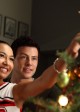Naya Rivera and Cory Monteith in GLEE - Season 2 - "A Very Glee Christmas" | ©2010 Fox/Justin Lubin