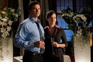 Tom Welling and Erica Durance in SMALLVILLE - Season 10 - "Icarus" | ©2010 The CW