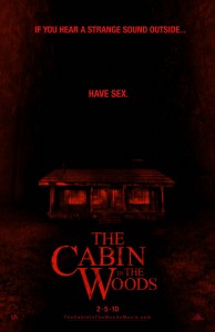 THE CABIN IN THE WOODS movie poster | ©2010 MGM