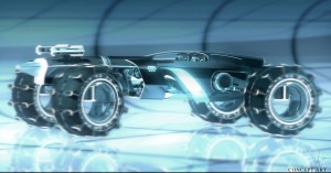 TRON: LEGACY vehicle design ©2010 Disney Enterprises