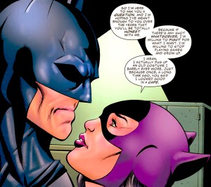 Selina goes for it. | ©2011 DC Comics.