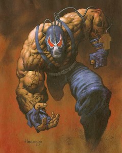 Bane barrels toward movie stardom. | ©2011 DC Comics.