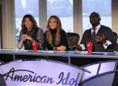 Steven Tyler, Jennifer Lopez and Randy Jackson in AMERICAN IDOL - Season 10 - New York/New Jersey Auditions | &copy 2011 Fox/Michael Becker