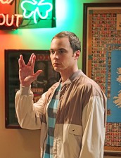 Jim Parsons in THE BIG BANG THEORY - Season Four - "The Alien Parasite Hypothesis | ©2010 CBS Broadcasting Inc. All Rights Reserved/Monty Brinton
