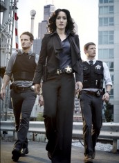 Jason Clarke, Jennifer Beals and Matt Lauria in THE CHICAGO CODE - Season One | ©2010 Fox Broadcasting Co./Justin Stephens