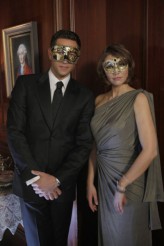 Zachary Levi and Lauren Cohan in CHUCK - Season 4 - "Vs. The Masquerade" | ©2011 NBC/Byron Cohen