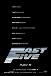 FAST FIVE poster | ©2011 Universal Pictures