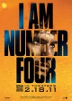 I AM NUMBER FOUR movie poster | ©2011 DreamWorks/Walt Disney Pictures