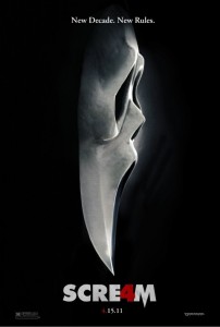 SCREAM 4 teaser poster | ©2011 Dimension Films